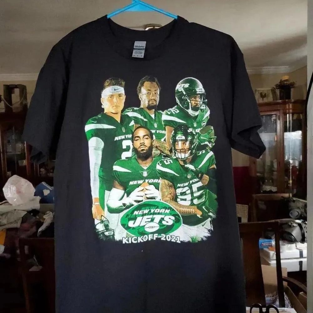 New York Jets Kickoff 2021 Shirt Size Adult Medium